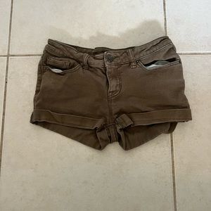 olive colored urban outfitters BDG jean shorts size 26